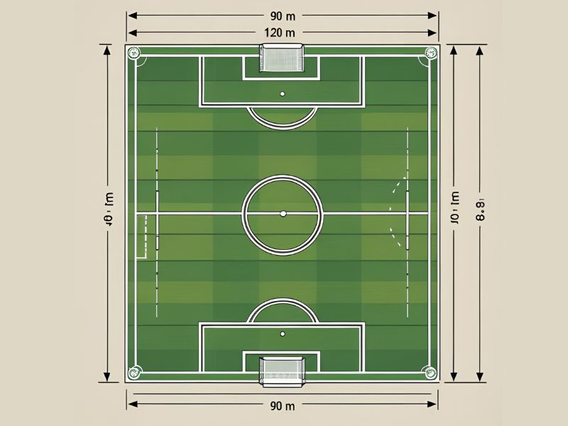 futbol saha Ölçüleri
